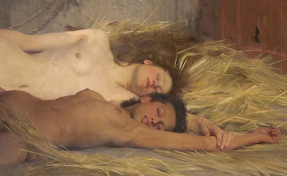 Vittoria della fede - National Gallery of Victoria, Melbourne, dettaglio